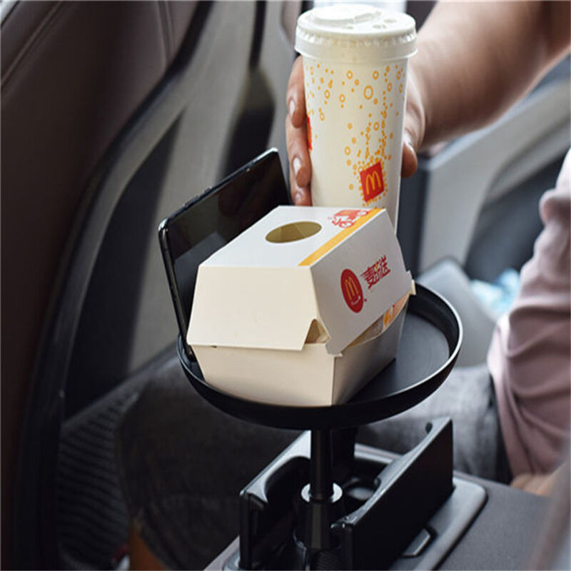 Adjustbale car cup holder dining tray small dining table - Image 2