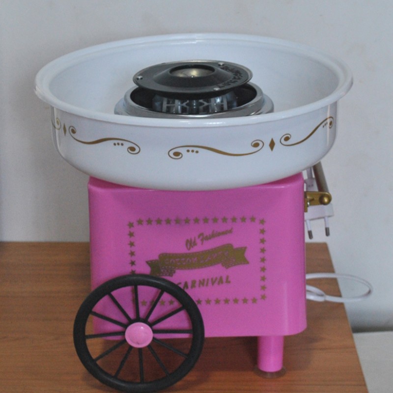 Hard and Sugar Free Countertop Original Pink Mini cotton candy machine,Cotton Candy Maker - Image 6