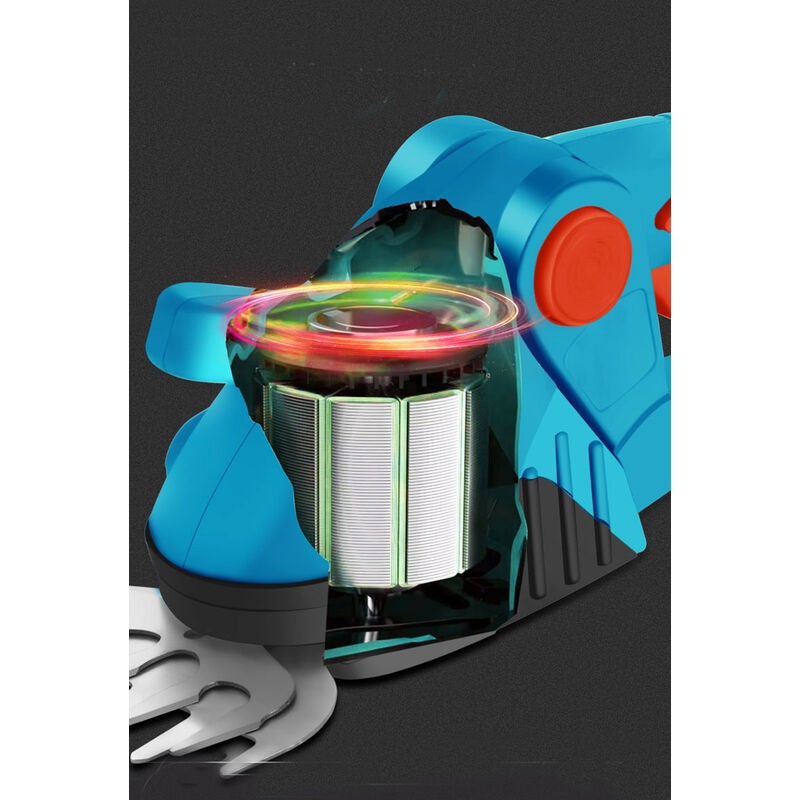 2 in 1 Electric Mini Hedge Trimmer Cordless, Handheld Grass Hedge Cutter For Garden - Image 5