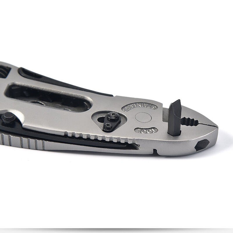 Multitool Wrench With 7 Tools/Pliers/Wire Cutter/Flat Screwdriver/Phillips Screwdriver - Image 2