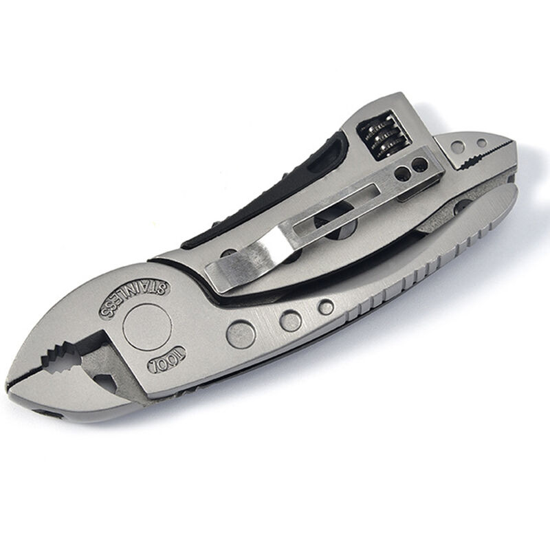 Multitool Wrench With 7 Tools/Pliers/Wire Cutter/Flat Screwdriver/Phillips Screwdriver - Image 3