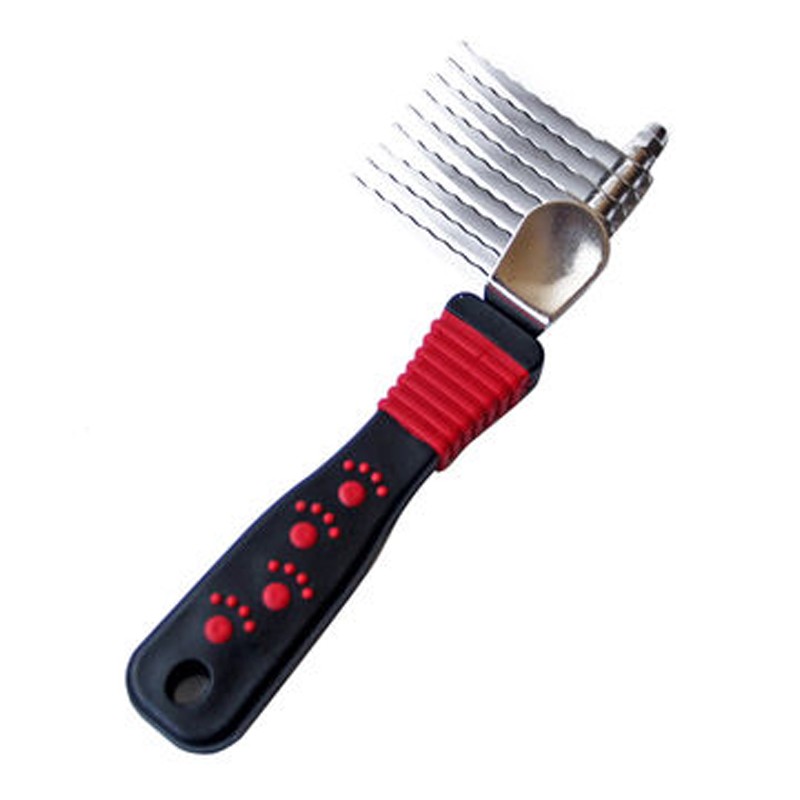 Hot Pet Products Dog Grooming Tools Dog Cat Cleaning Kit Combs Nail Scissors Pet Grooming Set - Image 6