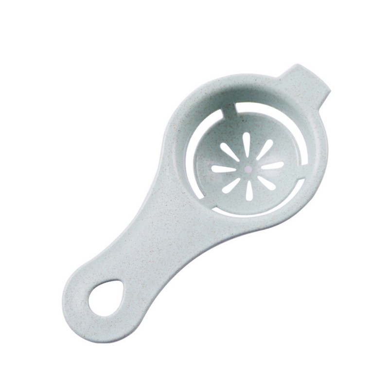Wheat Straw Yolk Egg Separation Filter Kitchen Gadgets Egg Separator with Hook Design - Image 5