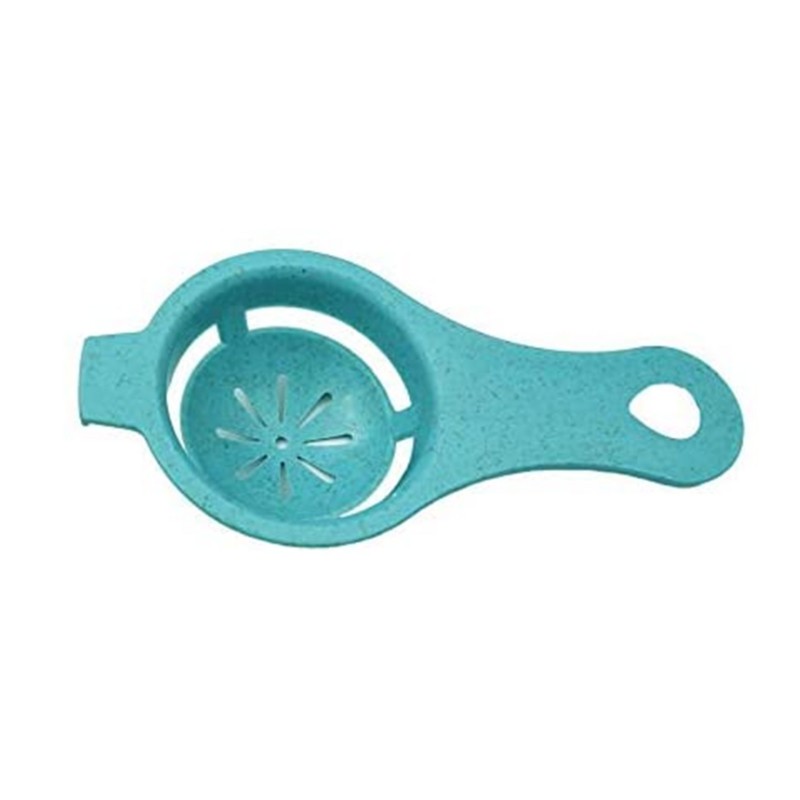 Wheat Straw Yolk Egg Separation Filter Kitchen Gadgets Egg Separator with Hook Design - Image 4