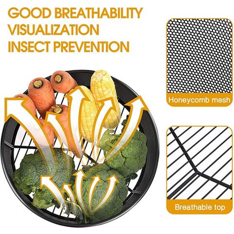 Stainless Steel Multi-layer Storage Holders Kitchen Accessories Kitchen Vegetable Rack Storage - Image 4